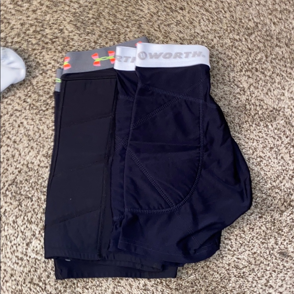 Softball slider shorts